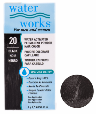 Water Work Hair Color all shades