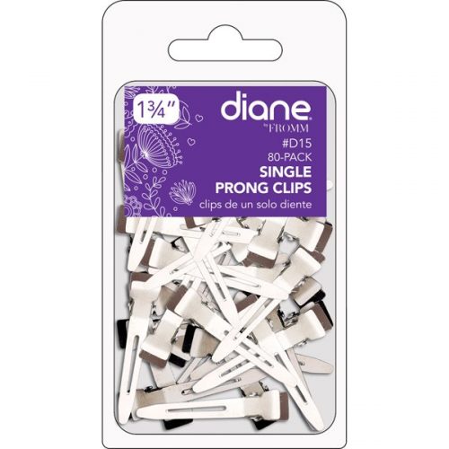 Single Prong Clips 80CT D15 1 3/4