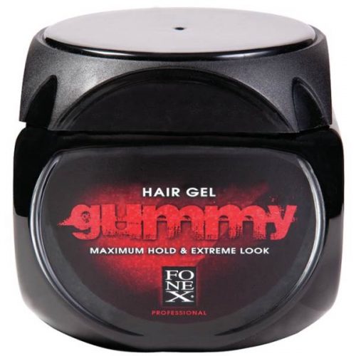 GU-GU101B - Hair Gel 500ml - MAXIMUM HOLD EXTREME LOOK RED