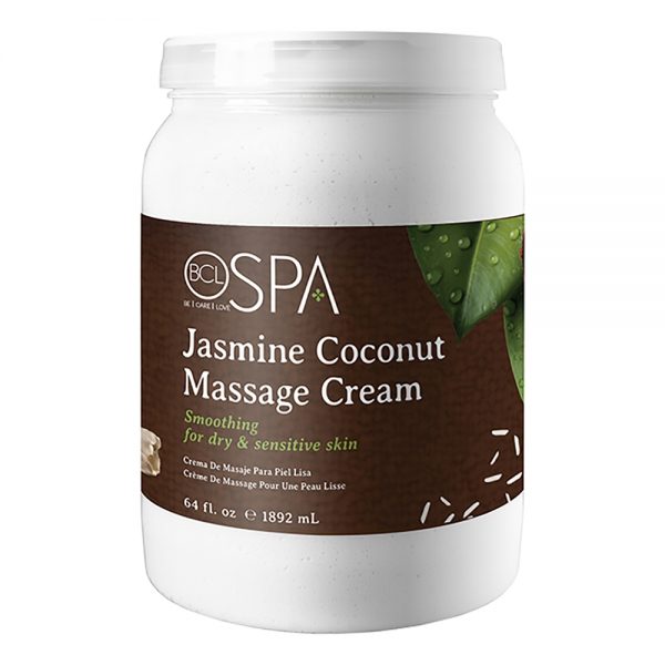 BCL SPA Massage Cream 64 Oz - Jasmine Coconut - SPA59108
